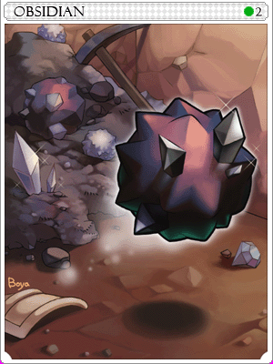 Obsidian Card artwork