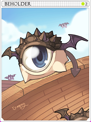Beholder Card artwork
