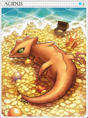 Gold Acidus Card artwork