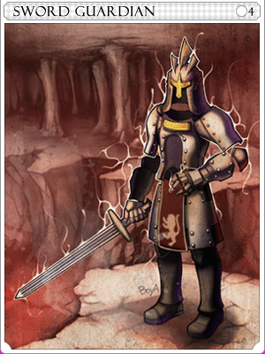 Sword Guardian Card artwork