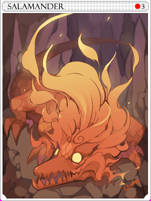 Salamander Card artwork
