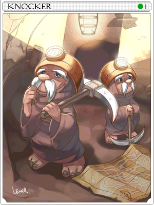 Knocker Card artwork