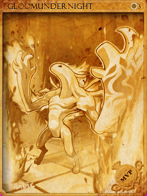 Sealed Gloom Under Night Card artwork