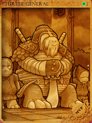 Sealed Turtle General Card artwork