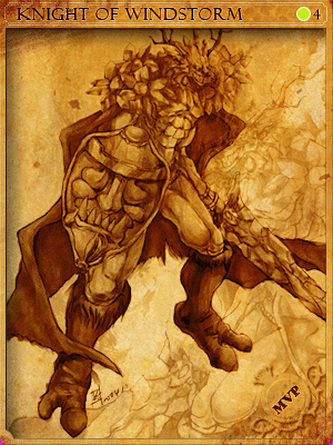 Sealed Stormy Knight Card artwork