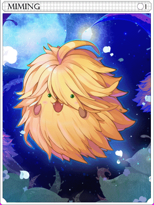Miming Card artwork