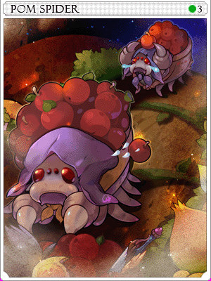 Pom Spider Card artwork