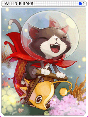 Wild Rider Card artwork