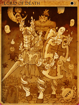 Sealed Lord of The Dead Card artwork
