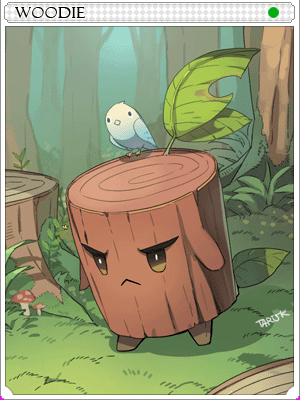Woodie Card artwork