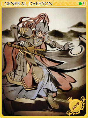 General Daehyon Card artwork