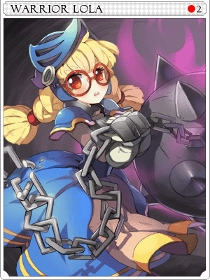 Warrior Lola Card artwork