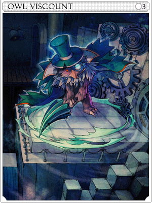 Owl Viscount Card