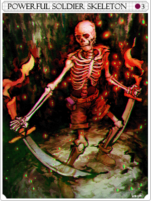 Enhanced Soldier Skeleton Card artwork