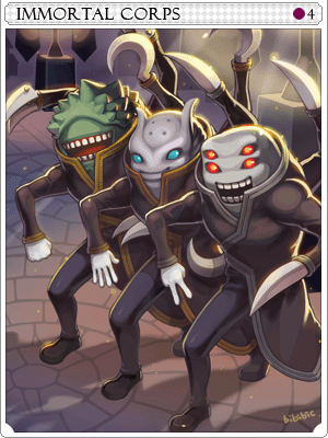 Immortal Corps Card artwork