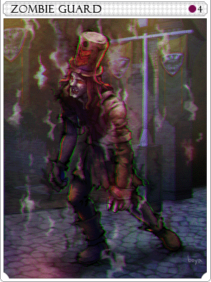 Zombie Guard Card artwork