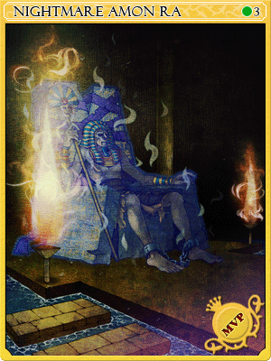 Nightmare Amon Ra Card artwork