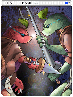 Charge Basilisk Card artwork