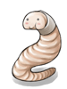 Chubby Worm Talisman