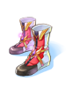 Crimson Magic Boots