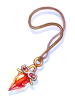 Garnet Crystal Pendant