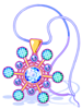 Blue Mental Pendant-LT